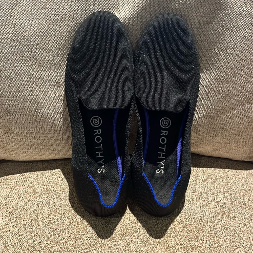 Rothy’s Round Toe Black Flat